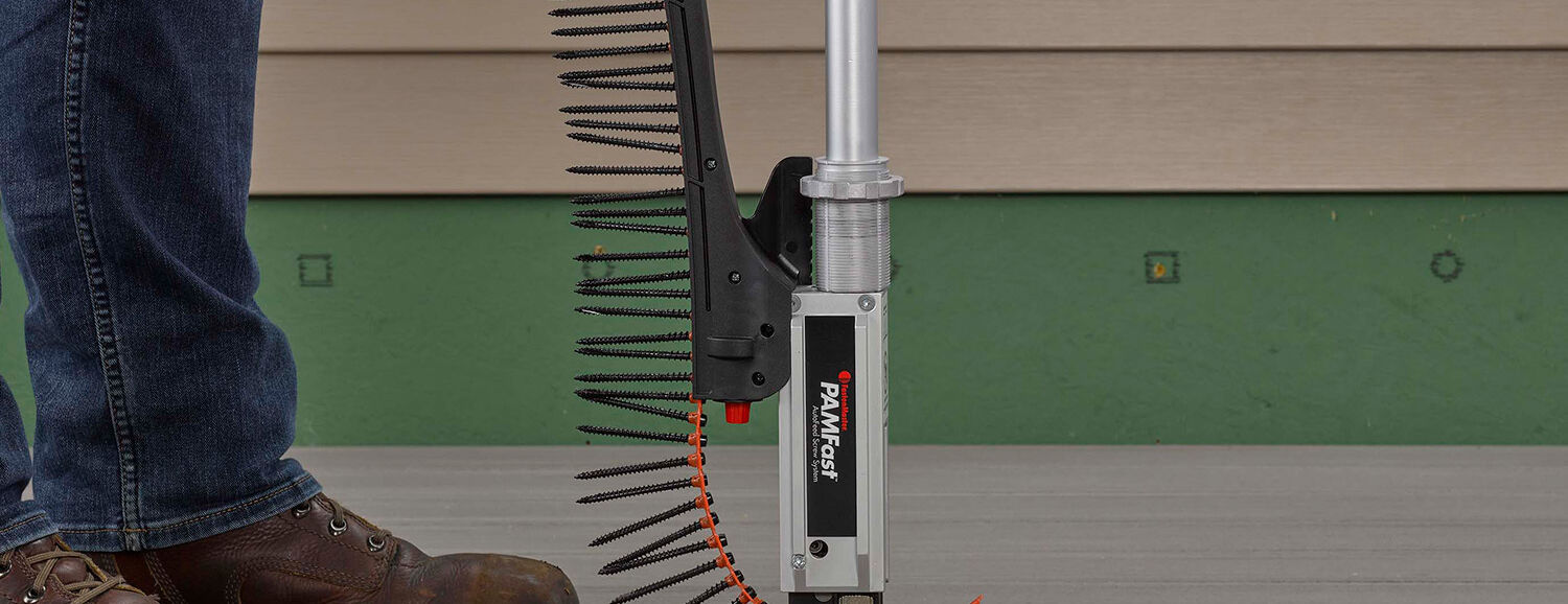 Cortex Fasteners & PAMFast Tool for TimberTech PVC… | FastenMaster