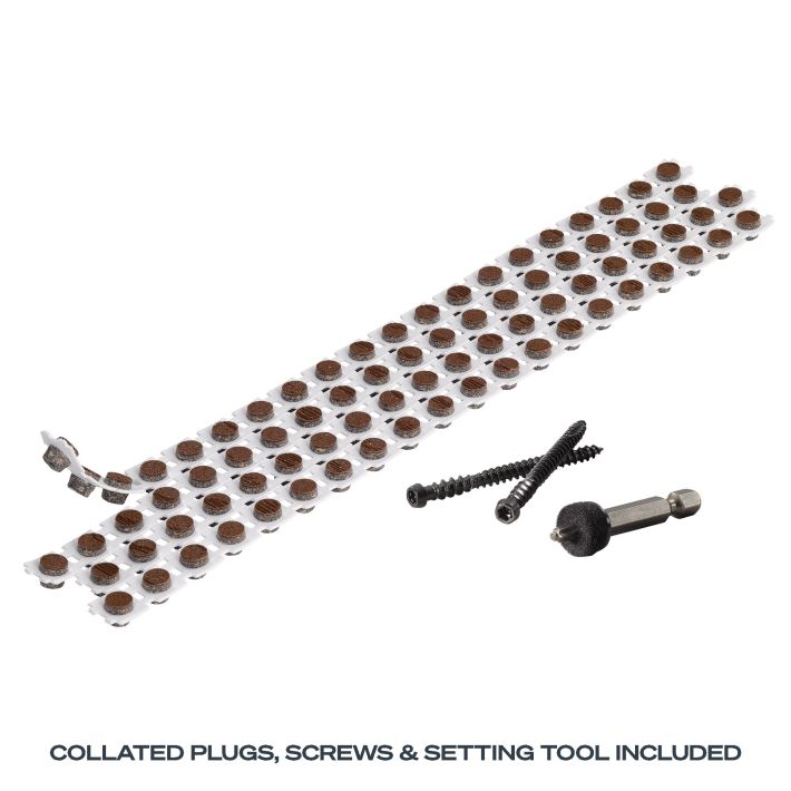 Collated Cortex Decking Hidden Fastening System | FastenMaster